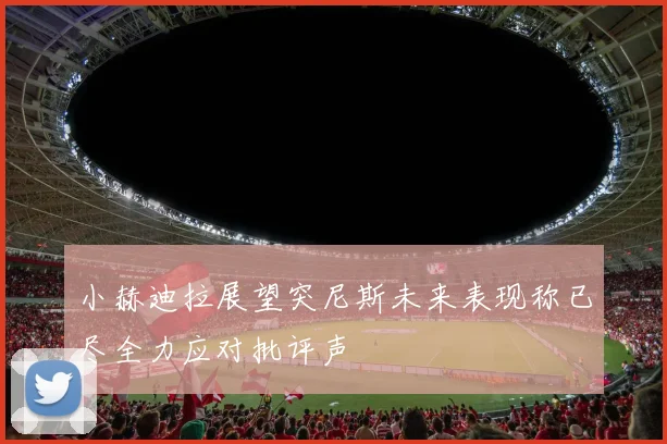 小赫迪拉展望突尼斯未来表现称已尽全力应对批评声